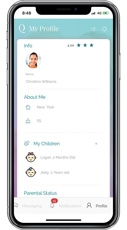 MyBabyQs - A Geo-Location Based Parenting App! screenshot 3